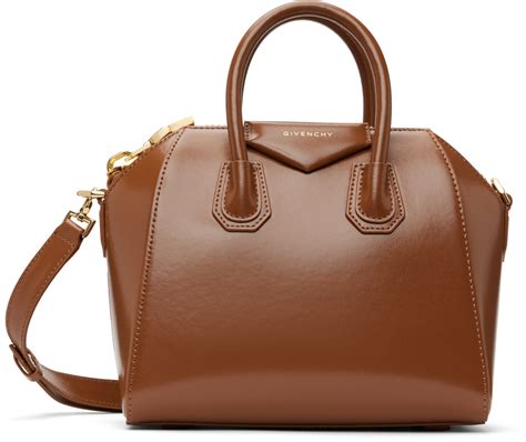 givenchy antigona light brown|givenchy antigona mini.